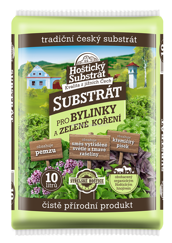 Substrát Forestina - Hoštický Pro bylinky a zelené koření 10 l