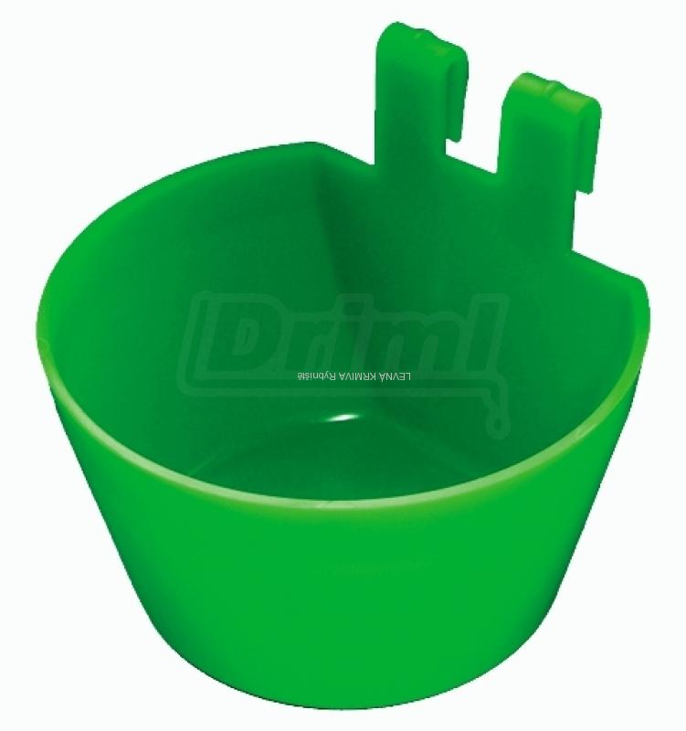 Napájecí a krmicí miska plastová 0,25 l
