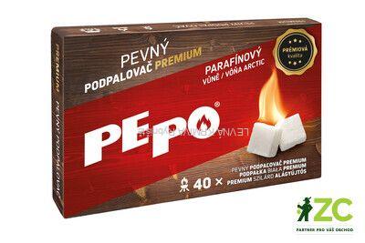 PE-PO podpalovač pevný Premium - 40 podpalů