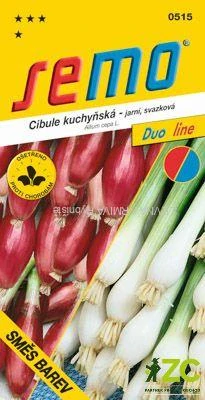 Cibule jarní - směs svazková (žlutá, červená) 2g - série DUO