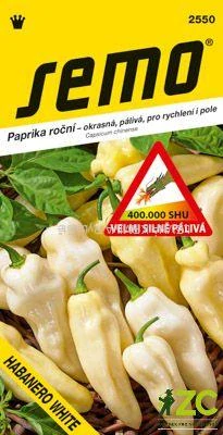 Paprika zel. pálivá - Habanero White 15s /SHU 400 000/