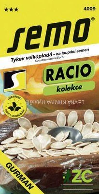 Tykev plazivá - Gurman (SM 396/19) - na loupání semen 9s - série RACIO