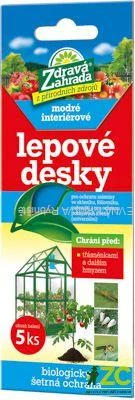 Zdravá zahrada - Lepové desky modré (5 ks) interiérové