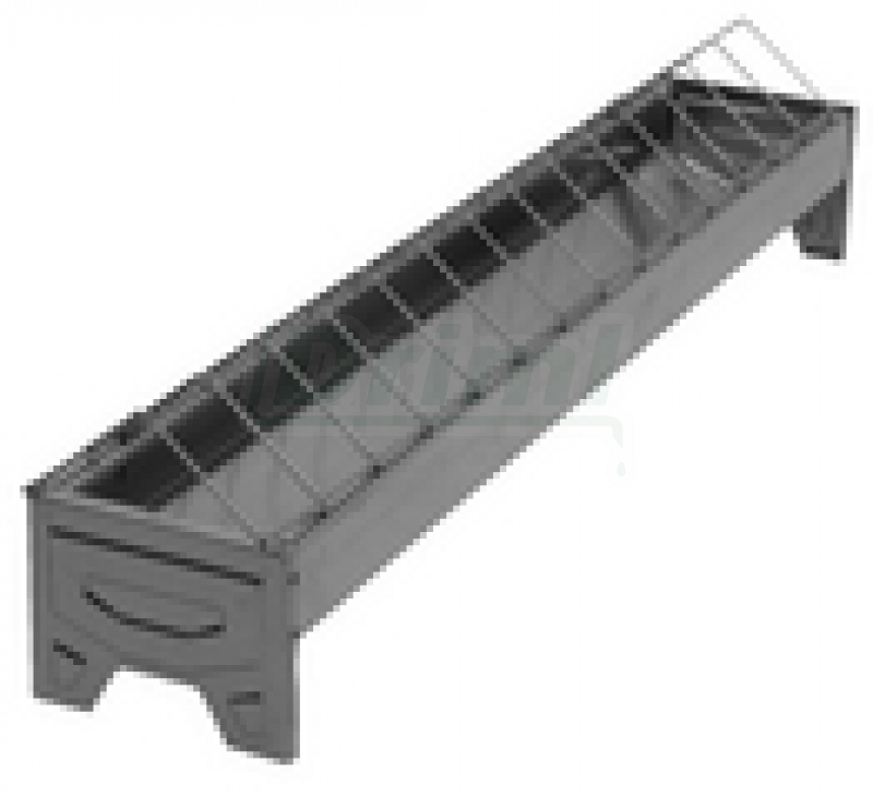 Žlabové krmítko střední 50 cm pro drůbež
