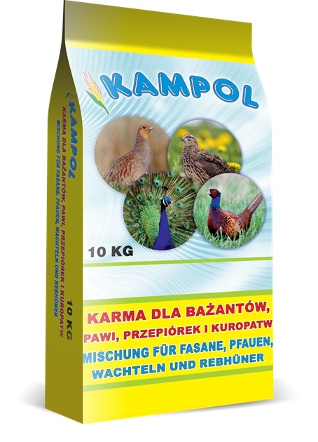 Krmná směs pro křepelky sypká 10kg