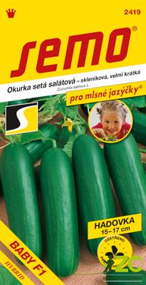 Okurka sklen. - Baby F1 kr 10s - série JAZÝČKY