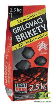 Brikety - 2,5 kg