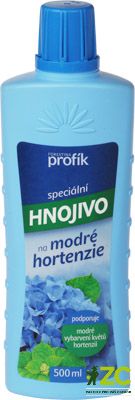 Hnojivo Profík - modré hortenzie 500 ml