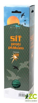 Síť proti ptákům - 5 x 5 m