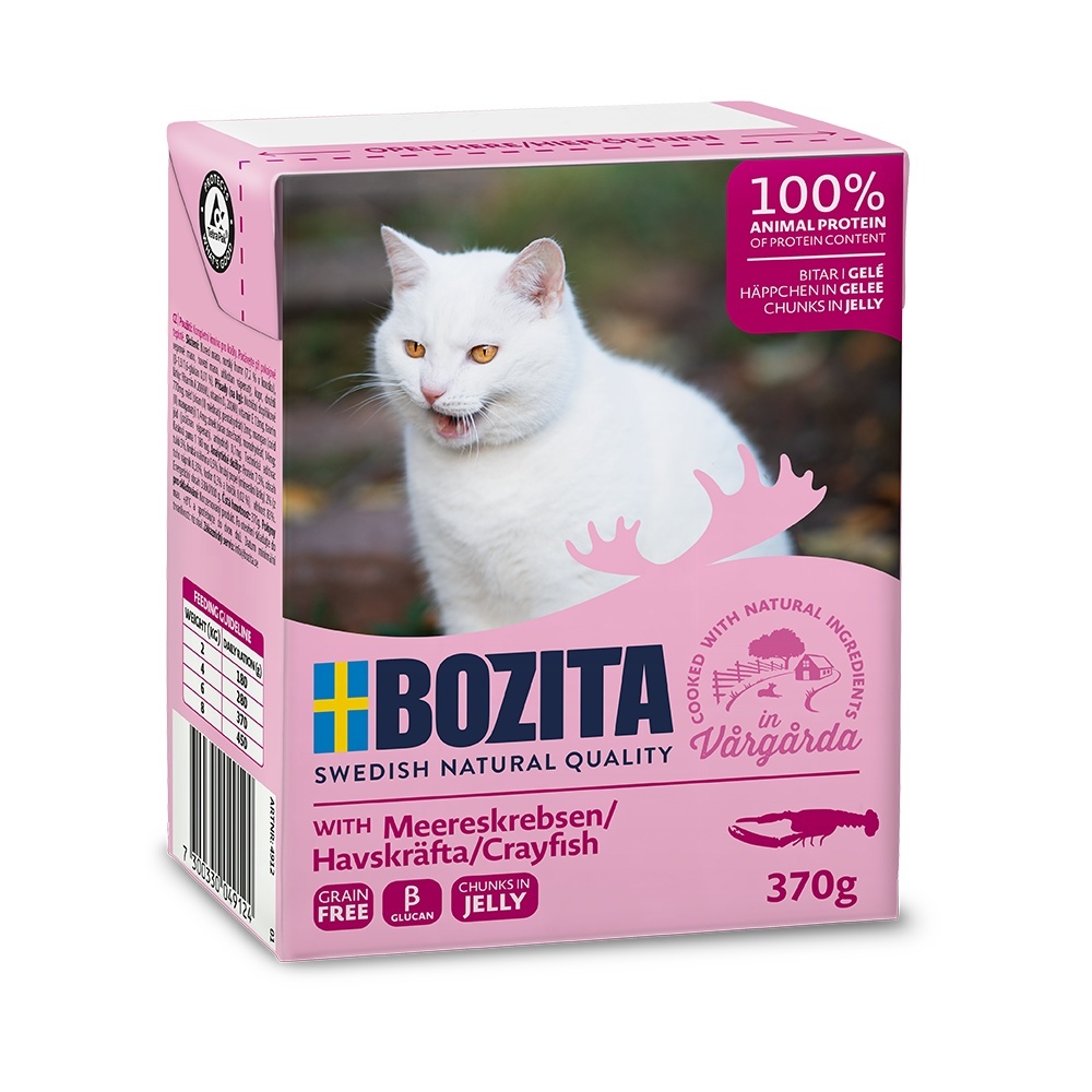 Bozita Cat kousky v želé s langustou, tetrapak 370 g