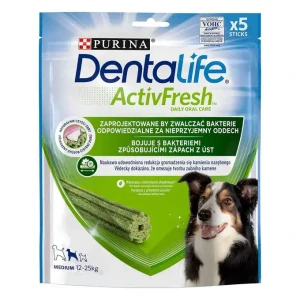 DENTALIFE ACTIVFRESH dog MEDIUM 5 tyčinek 115g