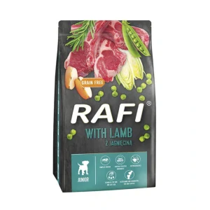 Rafi Junior suché krmivo pro psy s jehněčím masem, pytel 10 kg