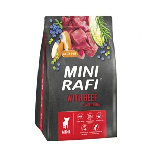 Mini Rafi s hovězím suché krmivo pro dospělé psy malých plemen, 3 kg