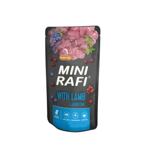 Mini Rafi mokré krmivo pro psy s jehněčím masem 150 g