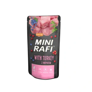 Mini Rafi mokré krmivo pro psy s krůtím masem 150 g
