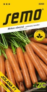 Mrkev Karotka - Jolana F1 raná 1,3g