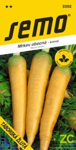 Mrkev krmná - Táborská pozdní žlutá 2,5g