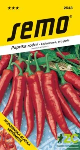 Paprika kořeninová sladká - Hodonínská (Kora Zel) 0,5g