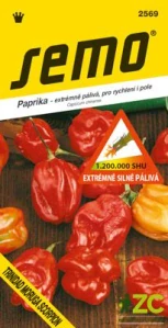 Paprika zel. pálivá - Trinidad Moruga Scorp. Red 10s /SHU 1 200 000/
