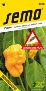 Paprika zel. pálivá - Trinidad Moruga Scorp.Yellow 10s /SHU 1 200 000/
