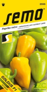 Paprika zel. sladká - Goldus F1 15s