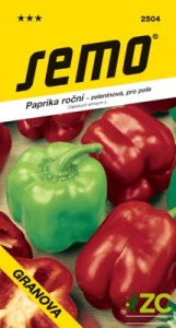 Paprika zel. sladká - Granova pole 0,5g