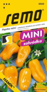 Paprika zel. sladká - Hamík® rychl,pole 30s - série MINI