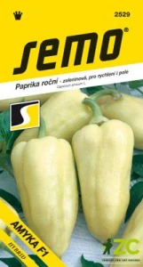 Paprika zel. sladká F1 - Amyka F1 rychl,pole 15s