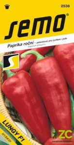 Paprika zel. sladká F1 - Lungy F1 rychl.,pole 15s