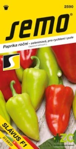 Paprika zel. sladká F1 - Slávus F1 15s
