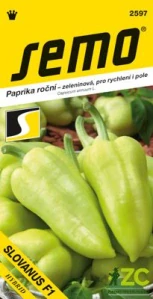 Paprika zel. sladká F1 - Slovanus F1 15s