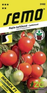 Rajče keř. - Imunek F1 (SM-KONT) 40s - série DO NÁDOB