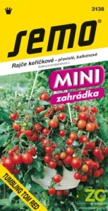 Rajče keř. převislé - Tumbling Tom red 10s - série MINI