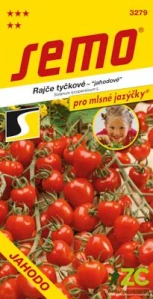 Rajče tyč. jahodové - Jahodo 30s - série JAZÝČKY