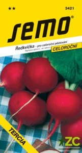 Ředkvička červ. - Tercia rychl,pole celoroční 5g