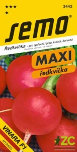 Ředkvička červ. - Vinara F1 rychl,pole 1,5g - série MAXI