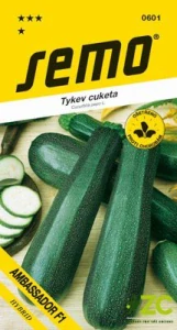 Tykev cuketa - Ambassador F1 tm. zelená 1,2g