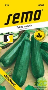 Tykev cuketa - Jigonal zelená 1,5g