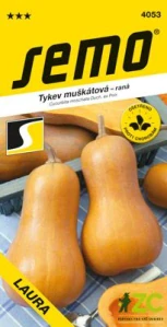 Tykev muškátová - Laura (typ Butternut) konz.vař 2g