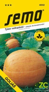 Tykev plazivá - Goliáš velkoplodá 9s
