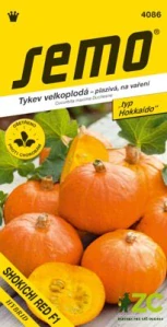 Tykev typ Hokkaido - Shokichi Red F1 (typ Kabocha) 5s