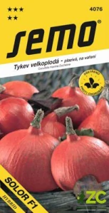 Tykev typ Hokkaido - Solor F1 8s