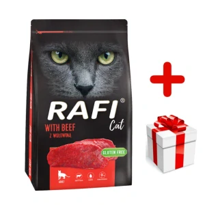 Rafi Cat suché krmivo pro kočky s hovězím masem 7kg