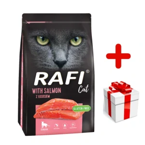 Rafi Cat suché krmivo pro sterilizované kočky s lososem 7kg