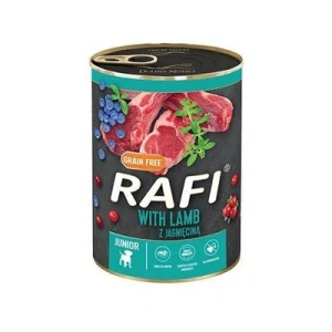Rafi junior s jehněčím, brusinkami a borůvkami 400g