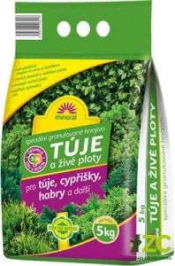 Hnojivo túje a živé ploty - 5 kg