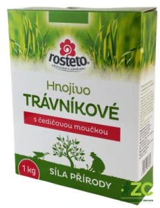 Hnojivo Rosteto s čedičovou moučkou - trávníkové 1 kg