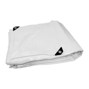 Plachta kašírovaná nepromokavá bílá 140g/m2 - 4x6 m