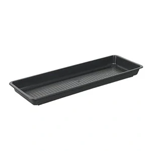 Miska pod truhlík Garden - antracit 80 cm