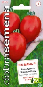 Dobrá semena Rajče tyč. - Big Mama F1 XL masité 10s